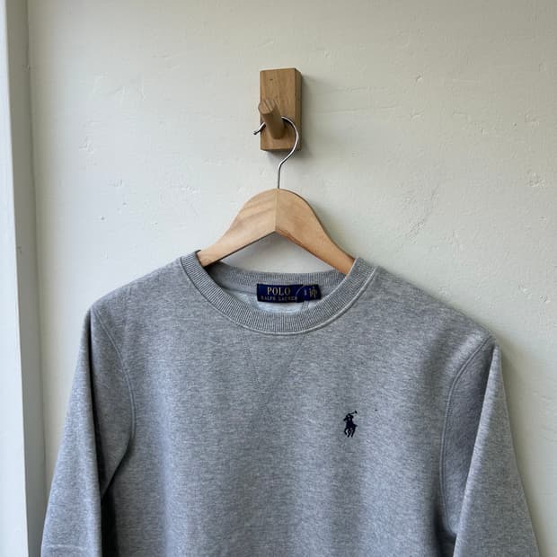 16021 - 폴로 랄프로렌 그레이 맨투맨