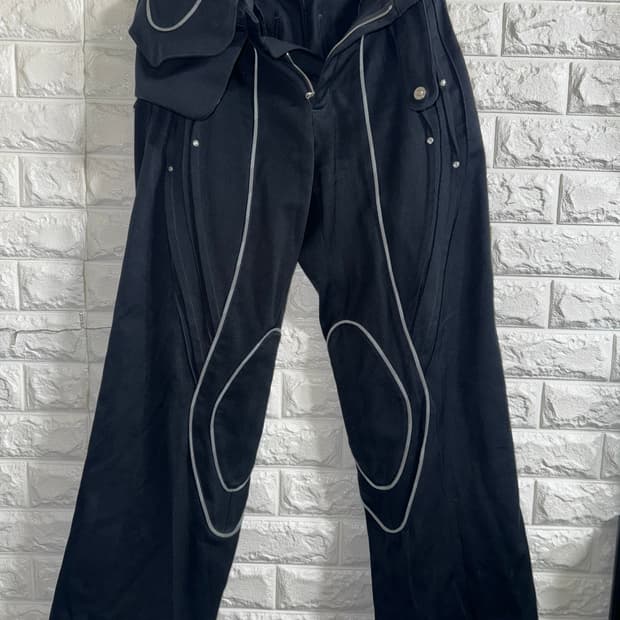 키코 코스타디노브 찰로바 트라우저 팬츠 블랙 46