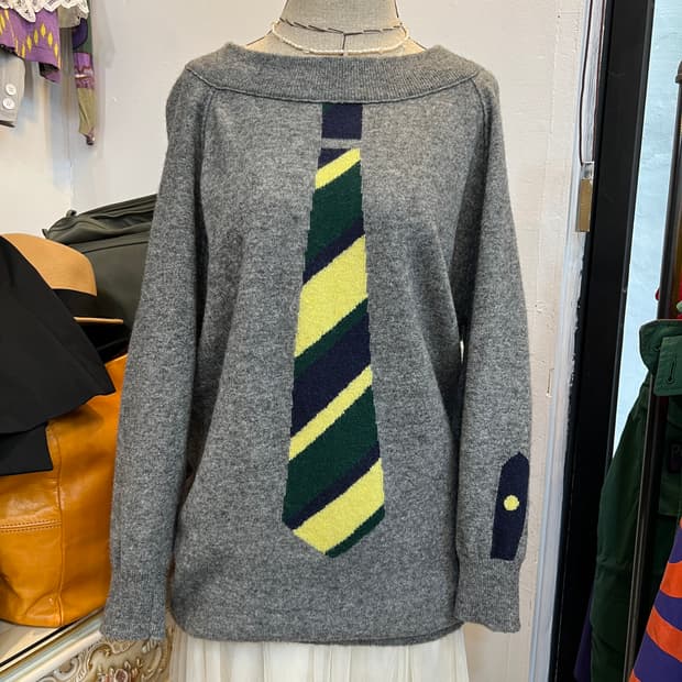 메르시보꾸 타이 울 니트