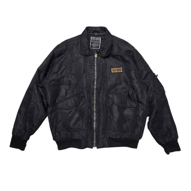 U.S.A 빈티지 탑건 CWU-45/P 스타일 플라이트 항공 점퍼