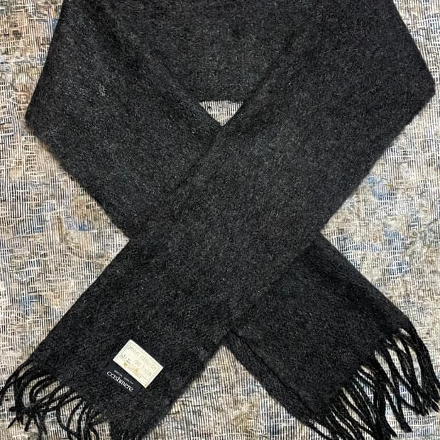 JPN  90s 일본 빈티지 고급 울 머플러