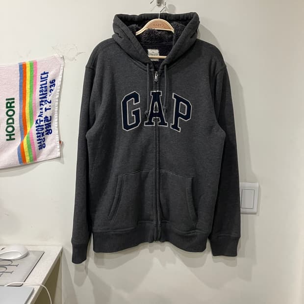 20 갭 보아털 후드집업