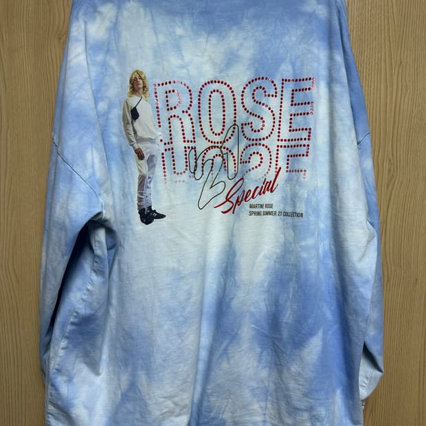 마틴로즈 타이다이 롱슬리브 xl