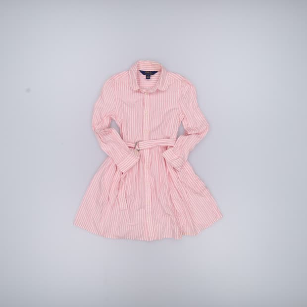 6 폴로 키즈 스트라이프 원피스 0407H1