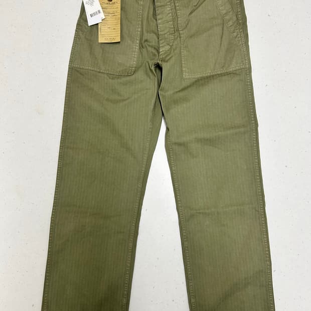 rrl 헤링본 퍼티그 31/32 새상품