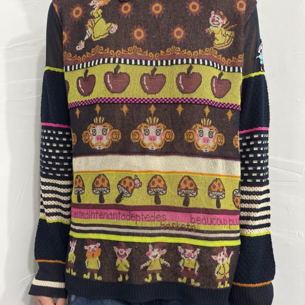 olleborebla design knit top