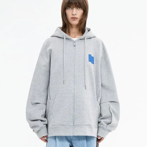 아더에러 TRS decal hoodie zip-up A3