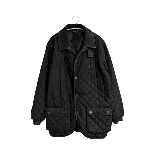 폴로 다이아몬드 퀄팅 자켓