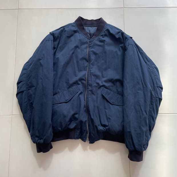 브라운야드 리버서블 ma1 자켓 점퍼 5 네이비