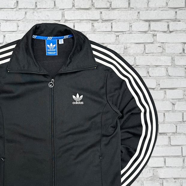 아디다스 구형 빈티지 유로파 블랙 져지 110