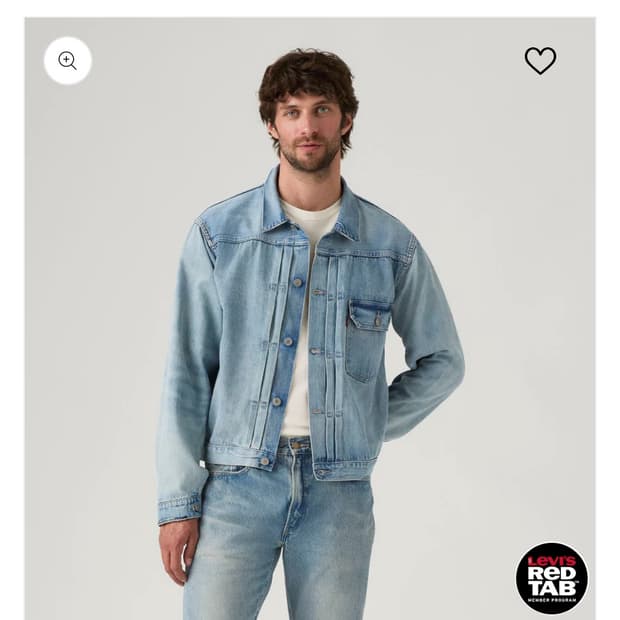 리바이스 LVC 1936 타입1 1세대 데님 자켓