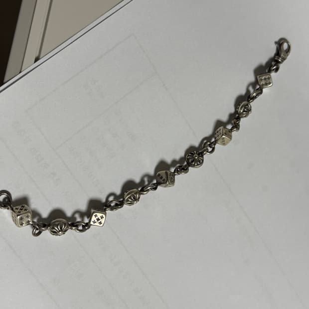 크롬하츠 다이스 9링크 팔찌