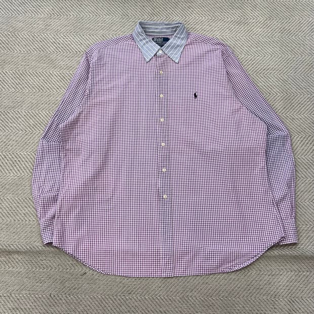 폴로랄프로렌 체크셔츠 r4000