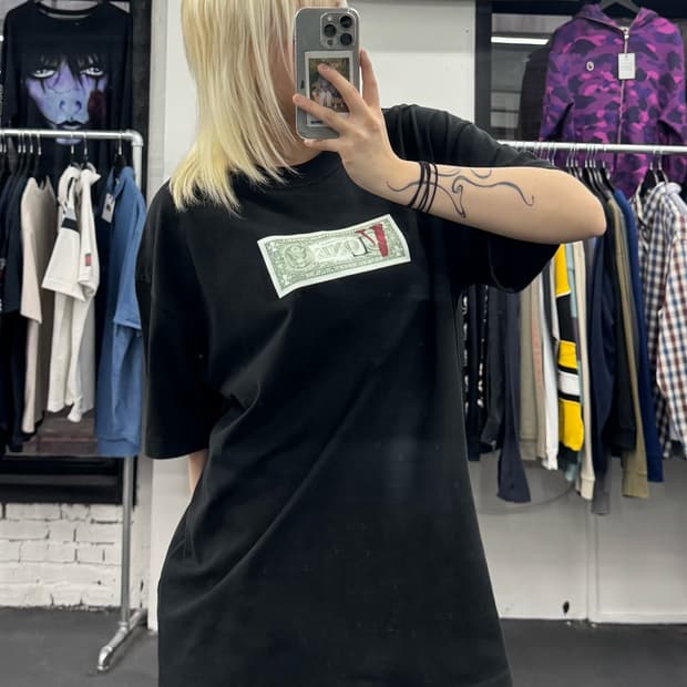 브이론 달러 빌 티셔츠