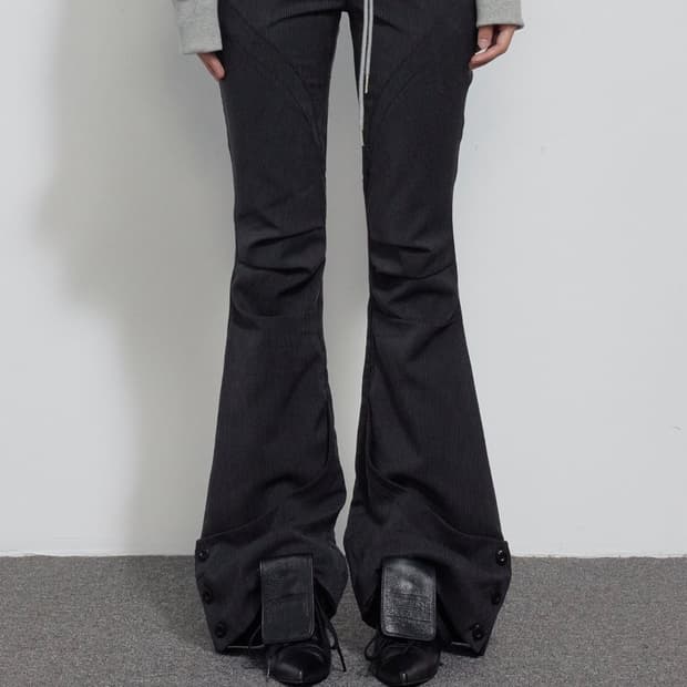 보헤미안서울 레그라인 부츠컷 팬츠