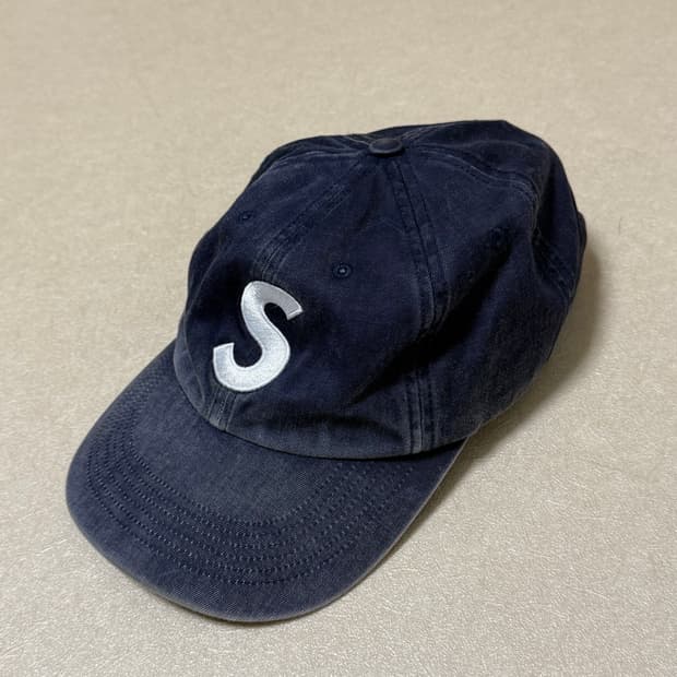 Supreme 슈프림 피그먼트 S로고 6패널 볼캡 모자