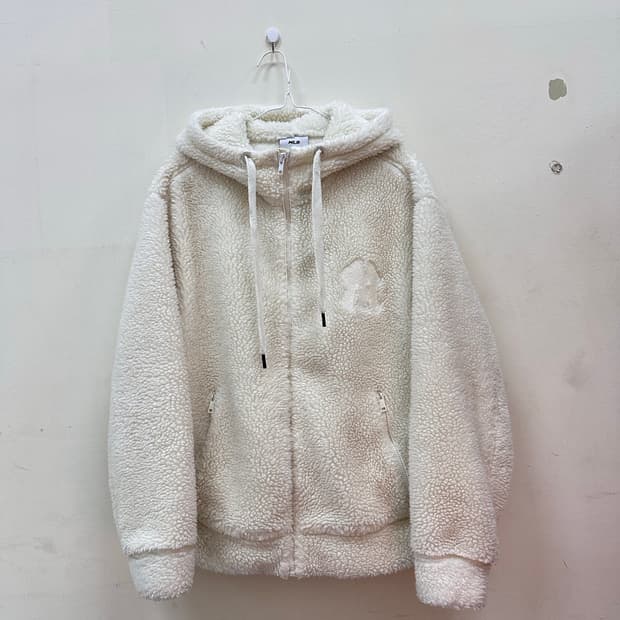 엠엘비 뽀글이 후드집업