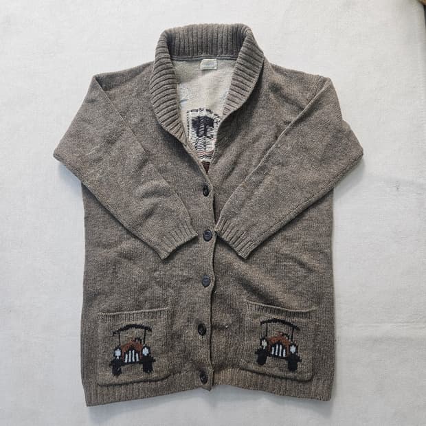 s 베네통 여성 숄 카라 가디건 0316Y