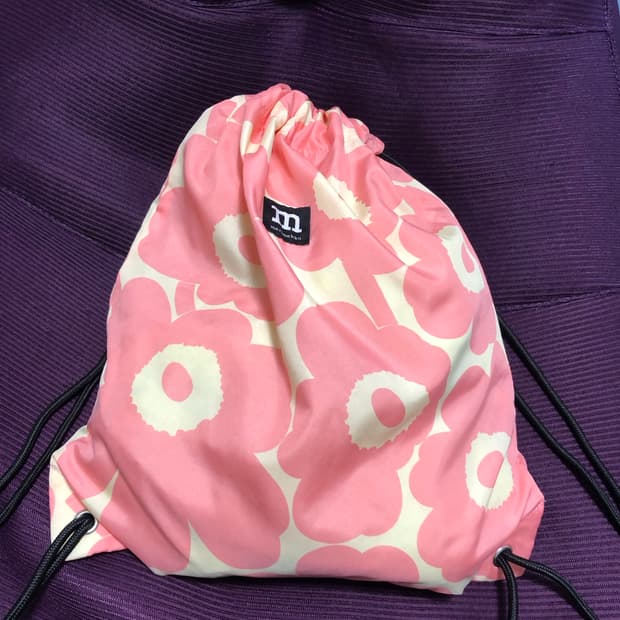 marimekko unikko 드로우스트링백
