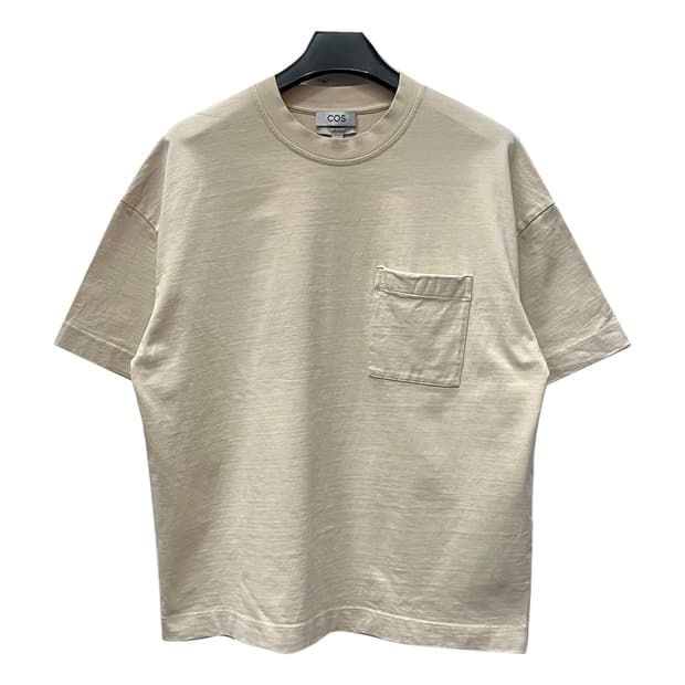 COS 코스 오버사이즈 포켓 크루넥 반팔티 L
