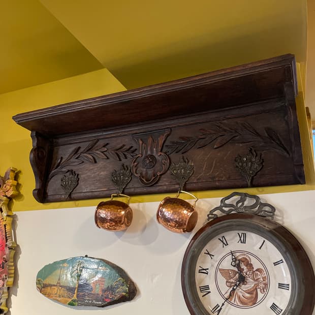 프렌치 벽걸이 선반