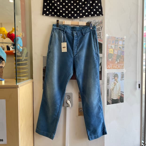 비즈빔 14ss 몰스킨 패스토랄 팬츠 (1size)