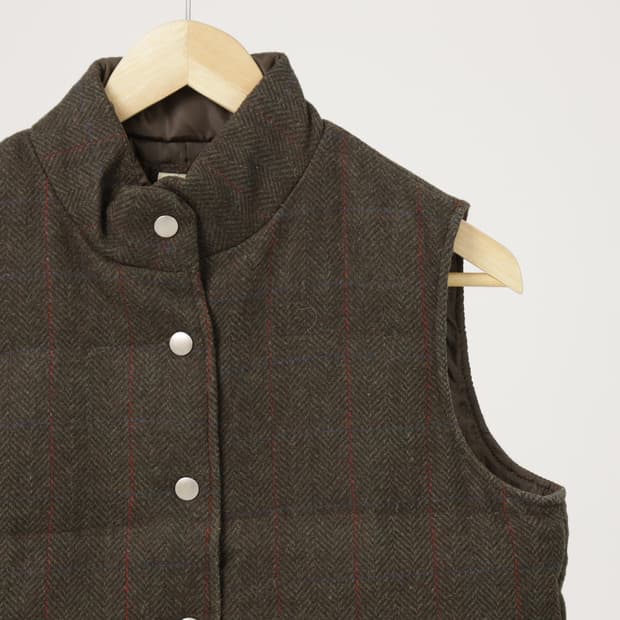 빔즈 하트 울 다운 베스트