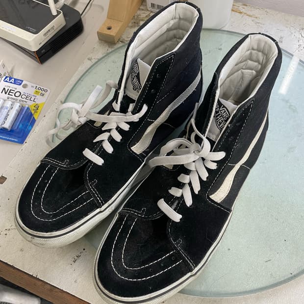 반스 스케이트 하이 280(고무끈 장착)