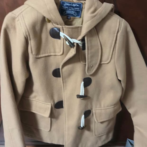 제시로건 빈티지 모리걸 라떼갸루 떡볶이 코트 베이지