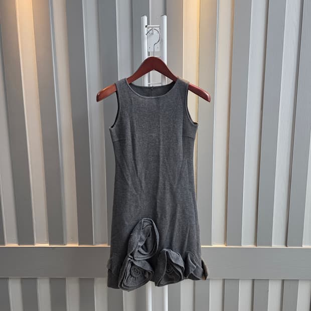 플라워 니트 원피스