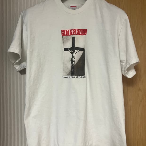 슈프림 loved by the children 티셔츠 (20ss/라지)