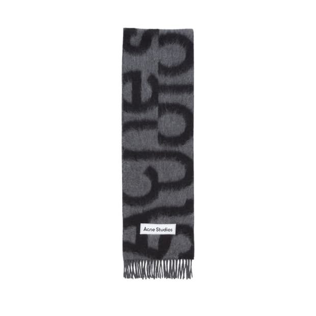 [구함글]아크네 스튜디오 울 알파카 로고 블랙