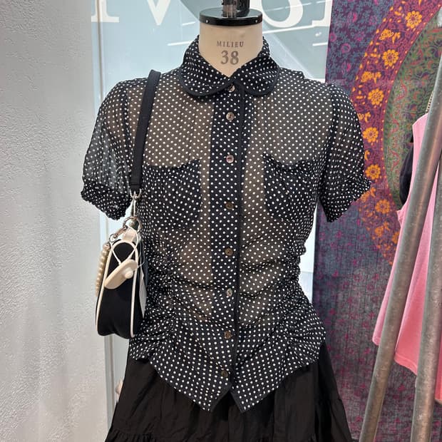 Vintage y2k Dot Shirts