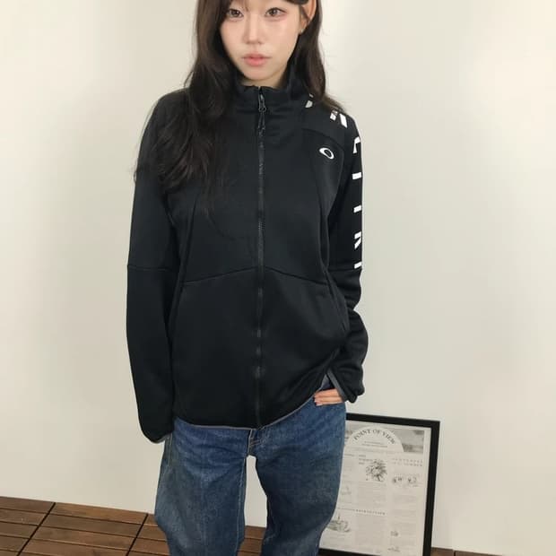 Oakley Black Performance Zip Jacket