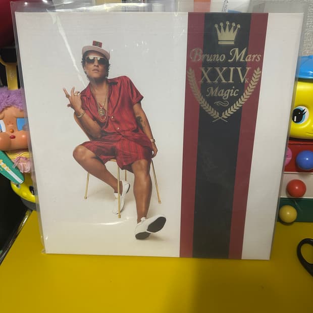 브루노 마스 24K Magic LP 앨범