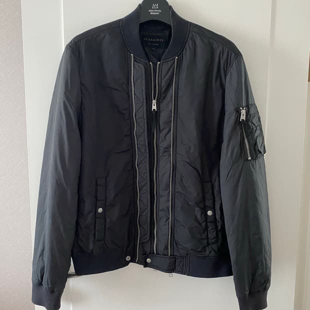 ALLSAINTS  올세인츠 경량패딩 보머쟈켓(XXL)
