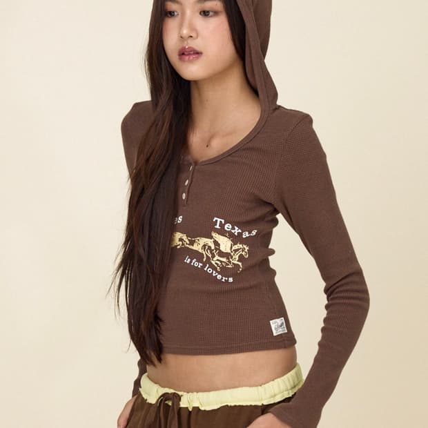 글로니 텍사스 와플 롱슬리브