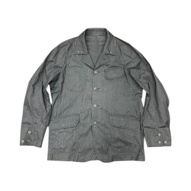 L) 제이프레스 차콜 그레이 캐주얼 워크 자켓 OJ-041