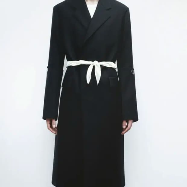 질샌더 피어싱코트