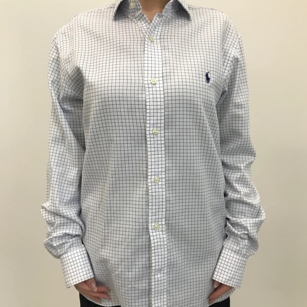 Polo RL Slim Fit Check Shirt