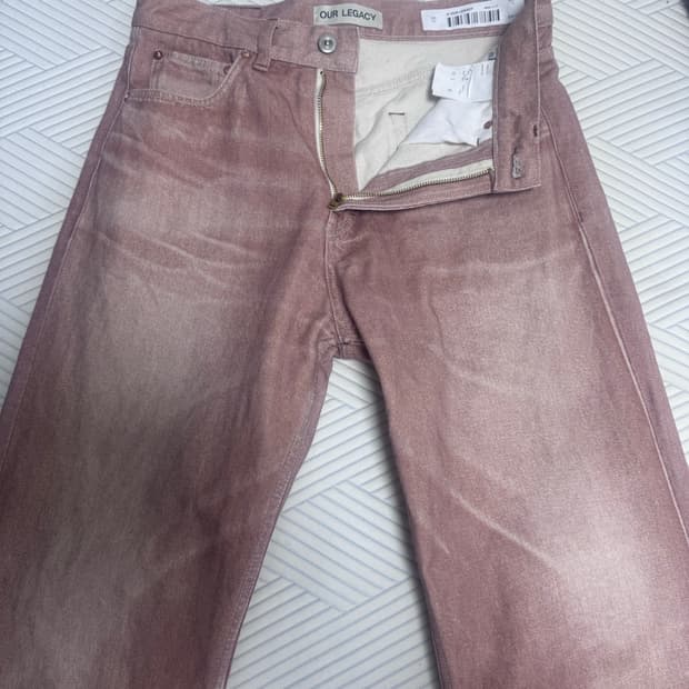 아워레가시 써드컷 러스트데님 30