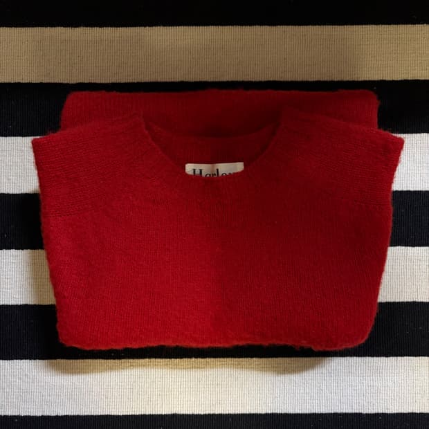 [L] 블랭크룸 할리오브스코틀랜드 쉐기독 레드