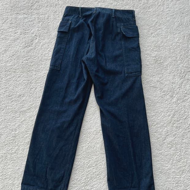 더블알엘 데님 카고 팬츠