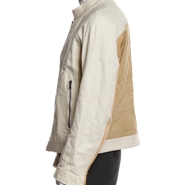 드리스반노튼 코튼 바이커자켓