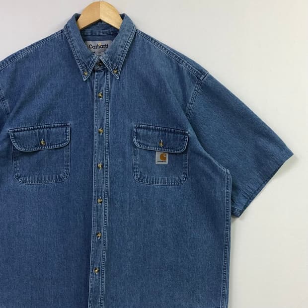 XL 칼하트 데님 셔츠
