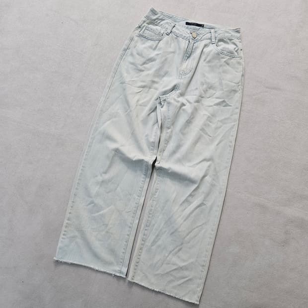 70-96 질스튜어트 와이드 데님 팬츠 0406Y