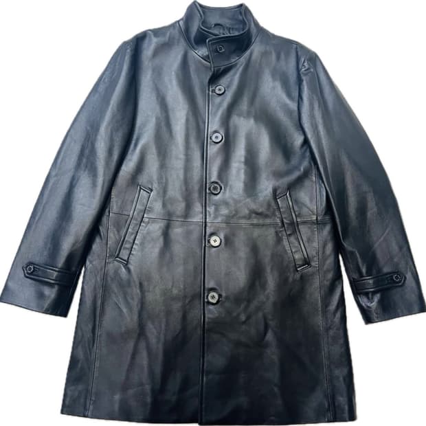 Vintage leather coat