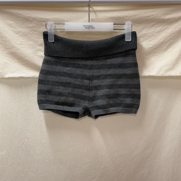 브랜디멜빌 스트라이프 니트팬츠