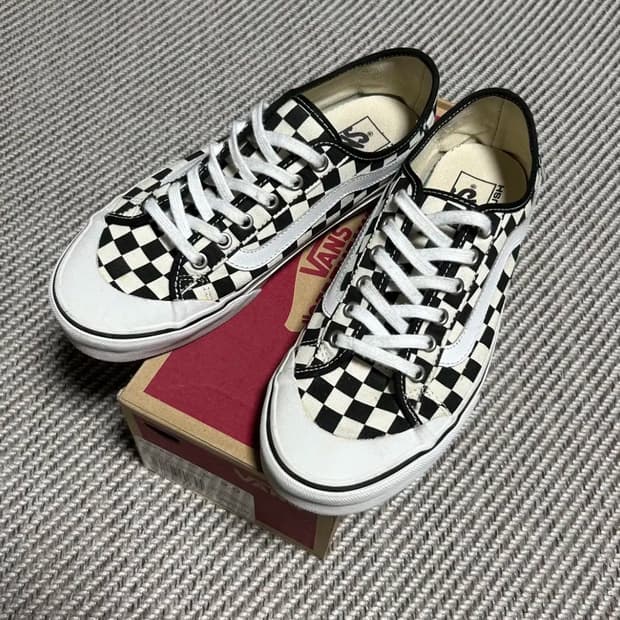 [270mm] Vans 반스 블랙볼 체커보드 스니커즈