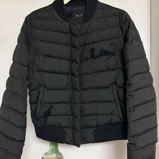 지컷 패딩 자켓